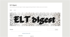 Desktop Screenshot of eltdigest.com