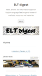 Mobile Screenshot of eltdigest.com